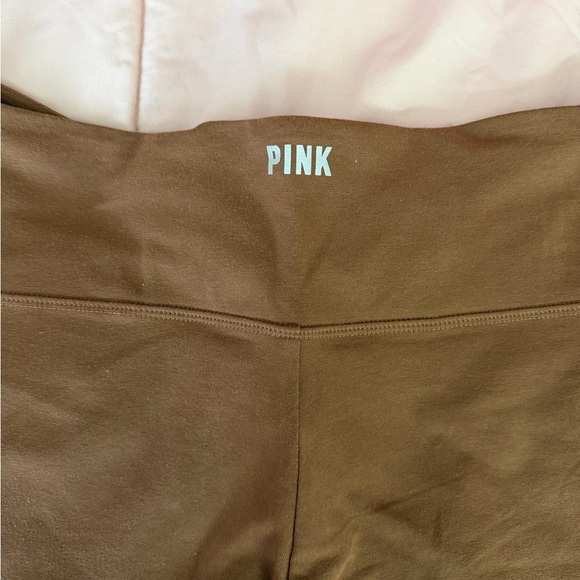 PINK brown Women's Shorts Front Twist - Picture 6 of 11